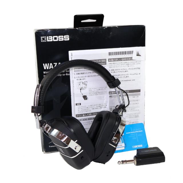BOSS WAZA-AIR ワイヤレスヘッドホン 箱、説明書付き BOSS WAZA