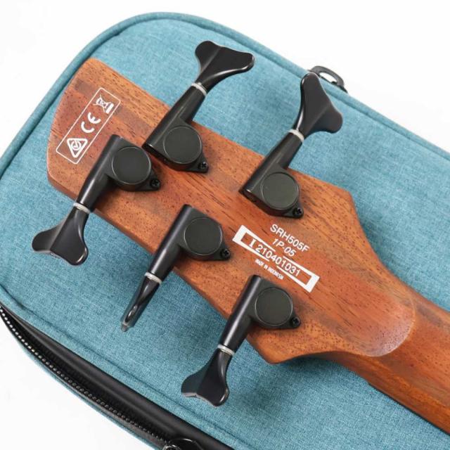 中古】IBANEZ SRH505F NNF セミホロウ フレットレス 5弦エレキベース