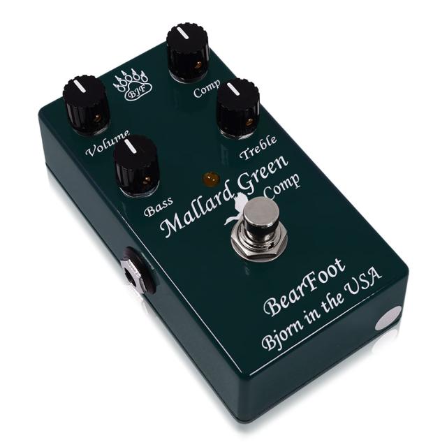 BearFoot FX ベアフットエフェクツ Mallard Green Comp コンプレッサー ギターエフェクター_2