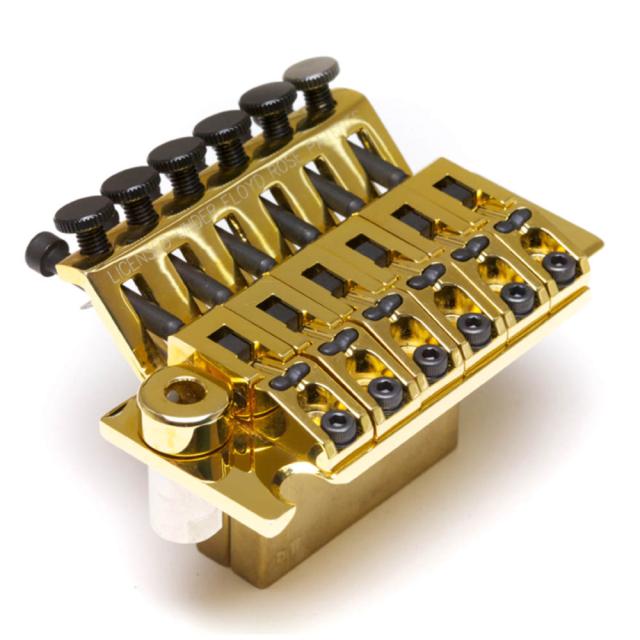 GRAPH TECH グラフテック PS-0080-G0 String Saver Floyd Rose Style Bridge ゴールド ギターブリッジ