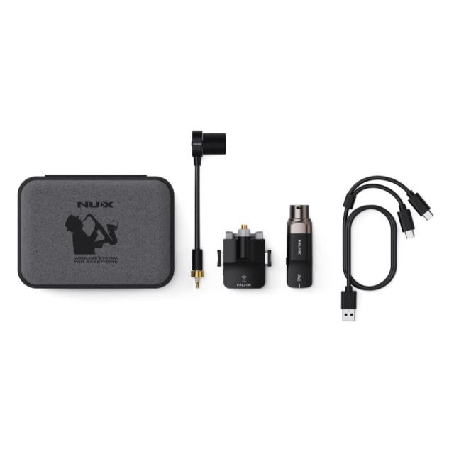 NUX ニューエックス B-6 サックス用マイク 2.4GHz ワイヤレスシステム