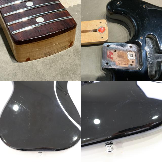 【中古】 Fender USA フェンダー STANDARD STRATOCASTER Black Dan Smith 1983年製 ストラトキャスター エレキギター