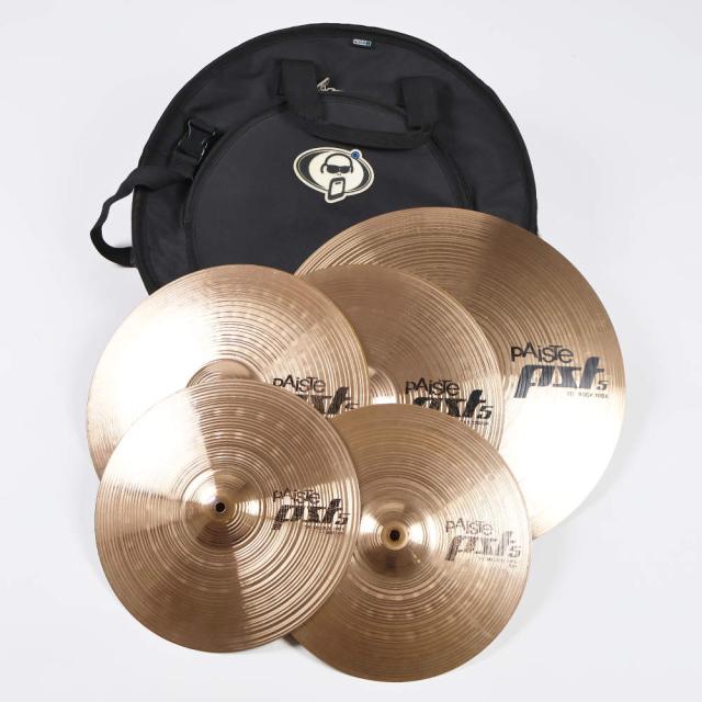 【中古】 シンバルセット パイステ PAISTE PST5 ハイハットシンバル 1ペア クラッシュシンバル 2枚 ライドシンバル 1枚