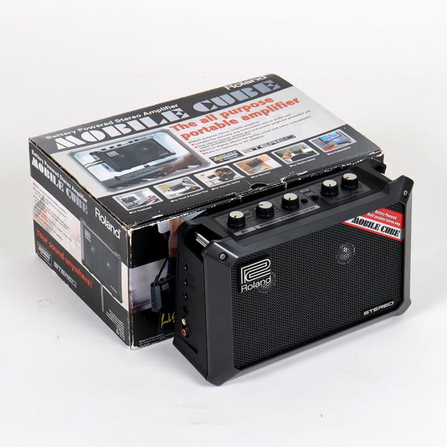 中古】 ポータブルアンプ ローランド ROLAND MOBILE CUBE モバイルキューブ