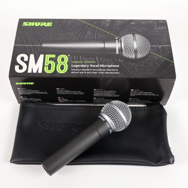 中古】 マイク ダイナミックマイク ボーカル用 SHURE SM58 シュアー 58