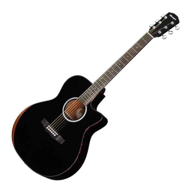 MORRIS モーリス R-1 BLK 2025 Renewed Series ブラック エレクトリックアコースティックギター