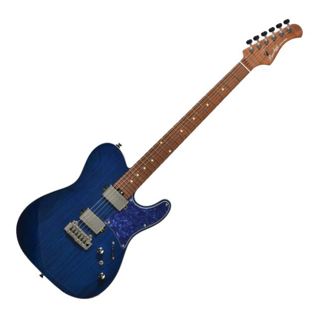 BACCHUS バッカス Global Series TACTICS24-ASH/RSM STB BLUE PG エレキギター ブルーパールピックガード仕様