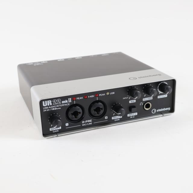 【中古】 オーディオインターフェイス Steinberg UR22mkII スタインバーグ USBオーディオインターフェース UR22 mk2