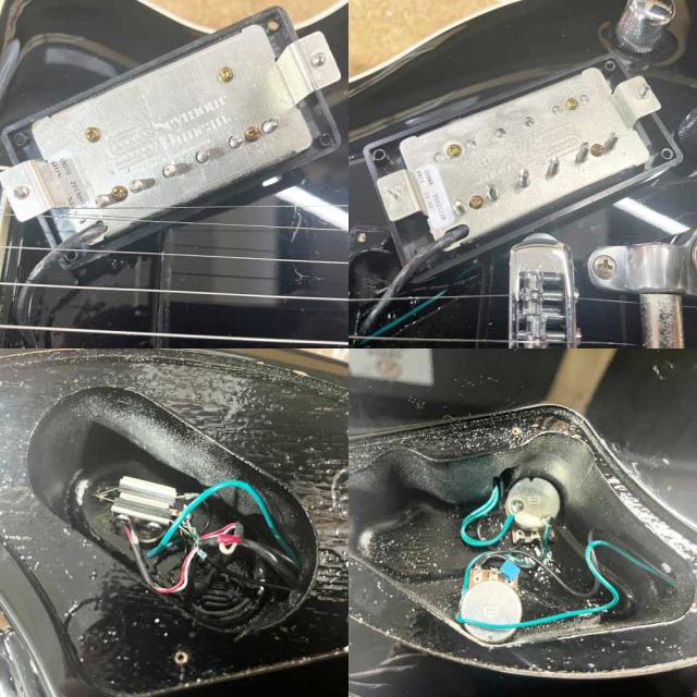 【中古】 エレキギター Washburn P4 Reissue with Bigsby Black 2013年製 Nuno Bettencourt ワッシュバーン_1