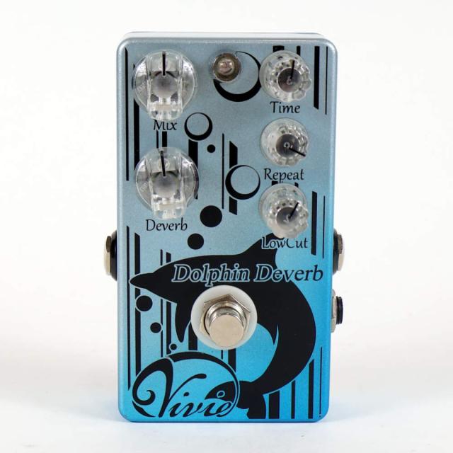 【中古】ディレイ リバーブ Vivie Dolphin Deverb ギターエフェクター ヴィヴィー ドルフィンディバーブ