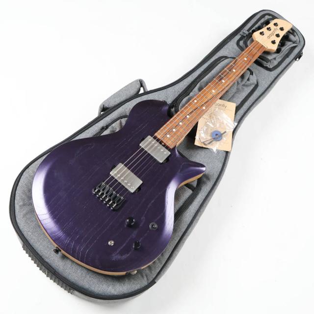 【中古】 エレキギター dragonfly MAROON 648 SPL Dark Purple Metallic ドラゴンフライ マルーン