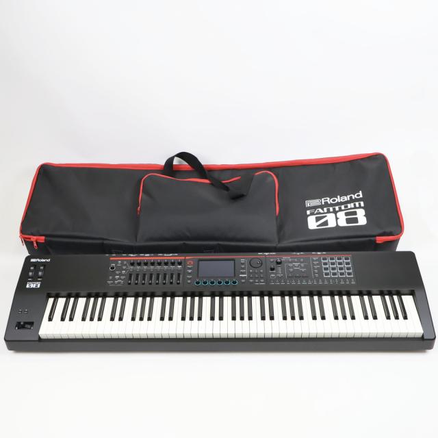 中古】 ROLAND FANTOM-08 MUSIC WORKSTATION シンセサイザー