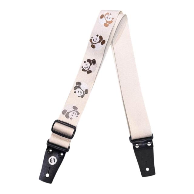 Grande uomo グランデウオモ TENDER STRAP TS-2 AC ごろごろパンダ ギターストラップ