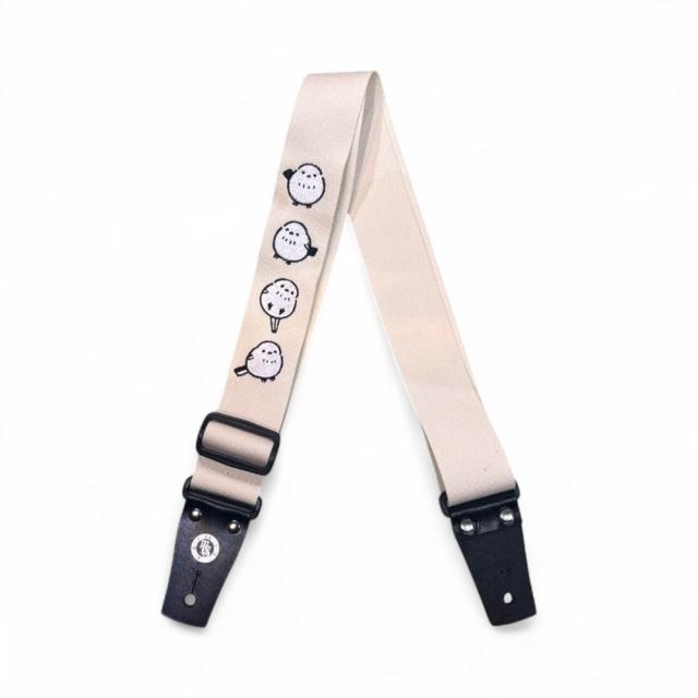 Grande uomo グランデウオモ TENDER STRAP TS-2 AC シマエナガ ギターストラップ