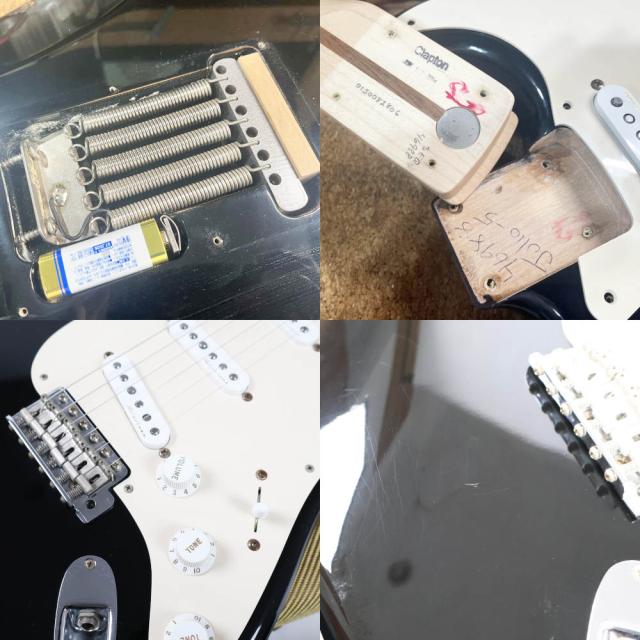 【中古】 エレキギター Fender Custom Shop Eric Clapton Signature Stratocaster Blackie エリック・クラプトン ブラッキー_2