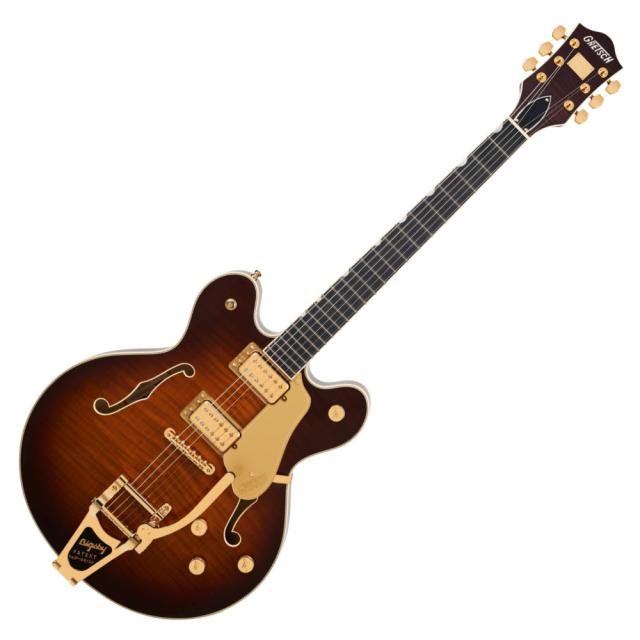 GRETSCH グレッチ Broadkaster LX Figured Center Block with String-Thru Bigsby and Gold Hardware Havana Burst エレキギター 412,936円