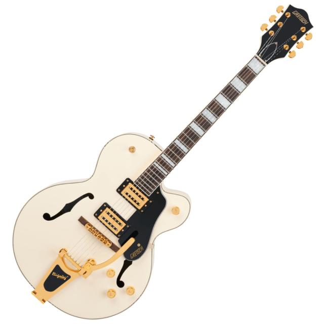 G2420TG Streamliner Hollow Body with Bigsby LTD Laurel Fingerboard Vintage White エレキギター