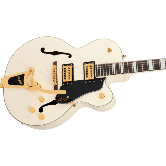 G2420TG Streamliner Hollow Body with Bigsby LTD Laurel Fingerboard Vintage White エレキギター