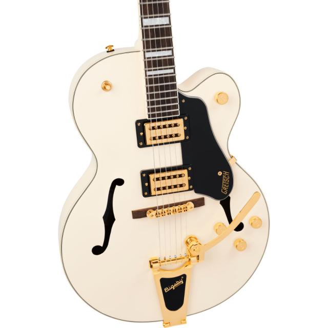 G2420TG Streamliner Hollow Body with Bigsby LTD Laurel Fingerboard Vintage White エレキギター