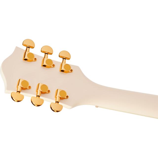G2655TG Streamliner Center Block Jr. Double-Cut with Bigsby LTD Laurel Fingerboard Vintage White