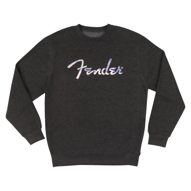 Fender フェンダー Galaxy Logo Crewneck Sweatshirt Charcoal Heather XLサイズ チャコールヘザー トレーナー スウェット