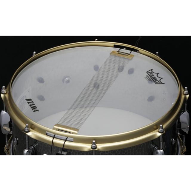 TAMA タマ TAS1465H STAR Reserve Hand Hammered Aluminum 14”x6.5” スネアドラム_2