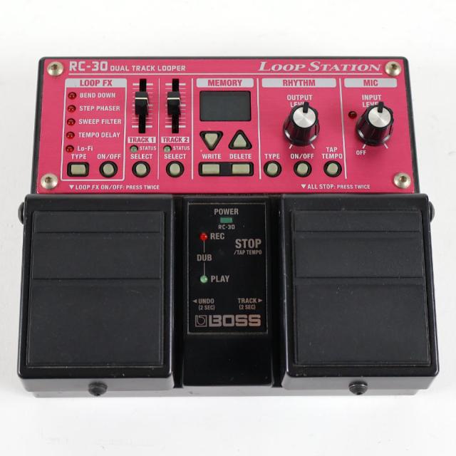【中古】 ルーパー ループステーション BOSS RC-30 LOOP STATION 最大3時間の録音 99フレーズのメモリー