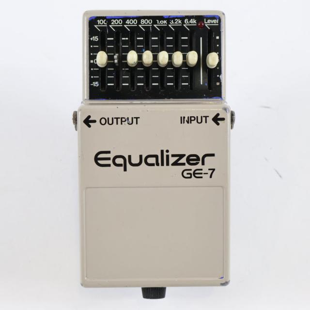 【中古】イコライザー エフェクター BOSS GE-7 Equalizer Made in Japan ギターエフェクター