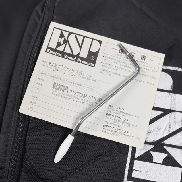【中古】 エレキギター ESP Vintage Pus ST Maple FingerBoard 2TS オーダーモデル アッシュボディー仕様_9