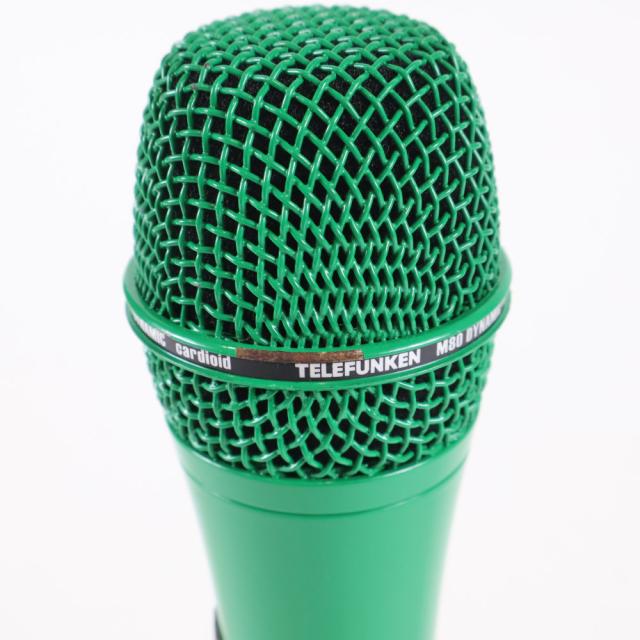 中古】 TELEFUNKEN テレフンケン M80 GREEN ダイナミックマイク 【公式