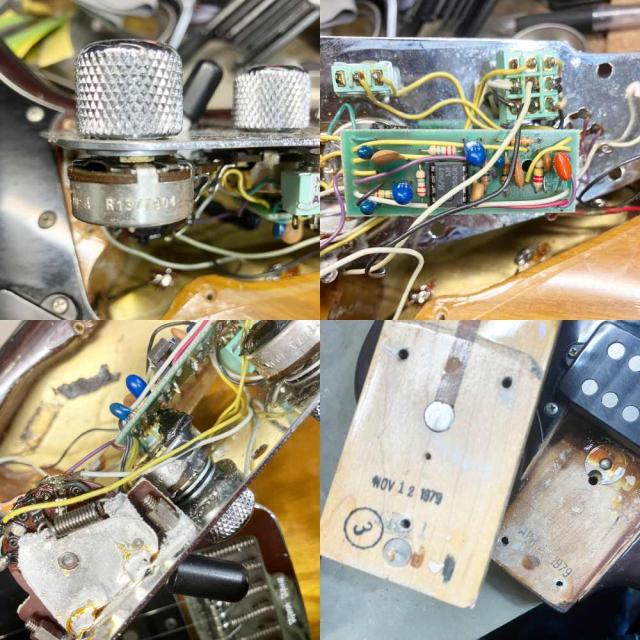 【中古】 MUSIC MAN ミュージックマン SABER II セイバー Sunburst R 1979年製 エレキギター