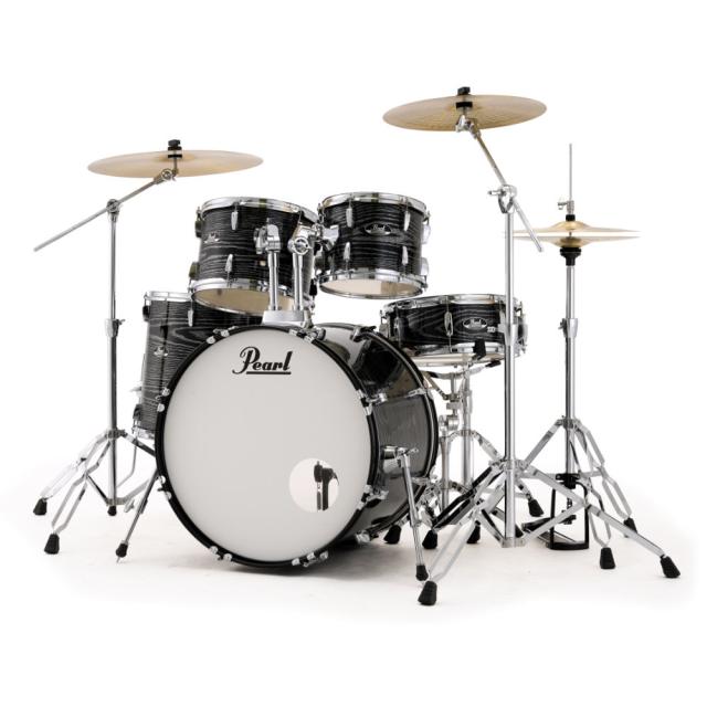 Pearl パール RS525SCWN/CN #801 Midnight Chrome Vortex Roadshow スタンダードサイズ ドラムセット 限定カラー