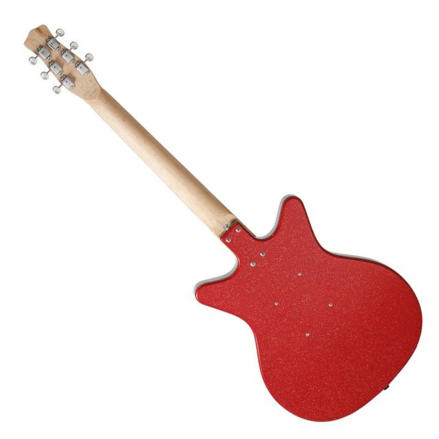Danelectro ダンエレクトロ GLITTER ’59 RED/SILVER エレキギター_1