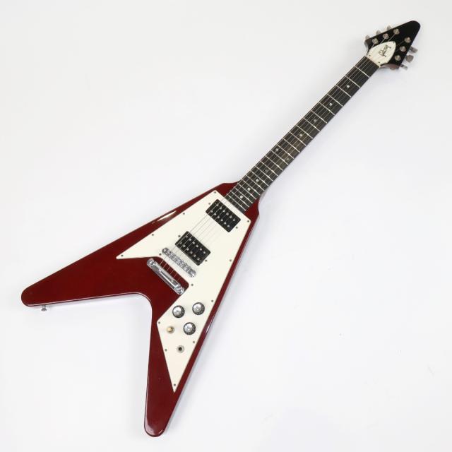 【中古】 エレキギター Gibson Flying V ’67 Cherry Mod. 1996年製 SPERZELロックペグ搭載 エボニー指板 ギブソン フライングV_1