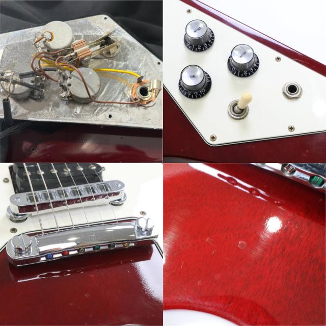 【中古】 エレキギター Gibson Flying V ’67 Cherry Mod. 1996年製 SPERZELロックペグ搭載 エボニー指板 ギブソン フライングV_7