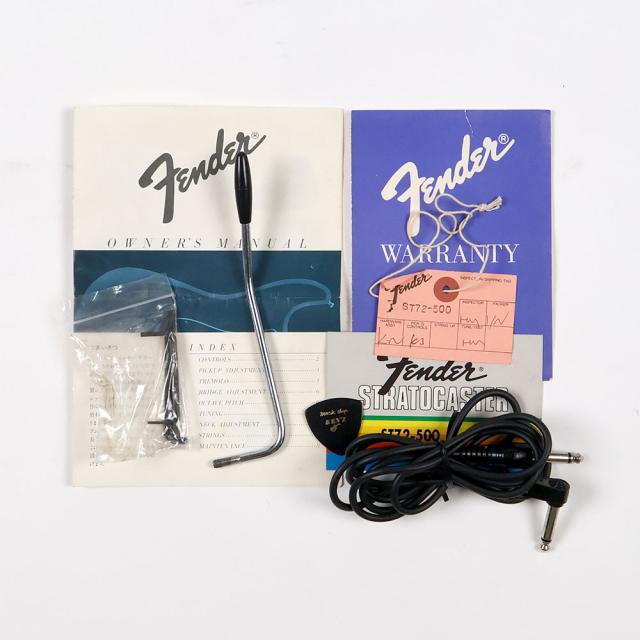 【中古】 エレキギター Fender Japan ST72-500 3TS 3Tone Sunburst 1986年-1987年製 Fシリアル フェンダージャパン_8