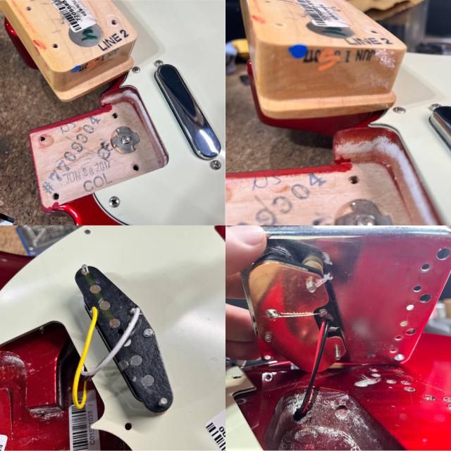【中古】 エレキギター Fender American Professional Telecaster Maple Fingerboard Candy Apple Red 2017年製 フェンダー_7