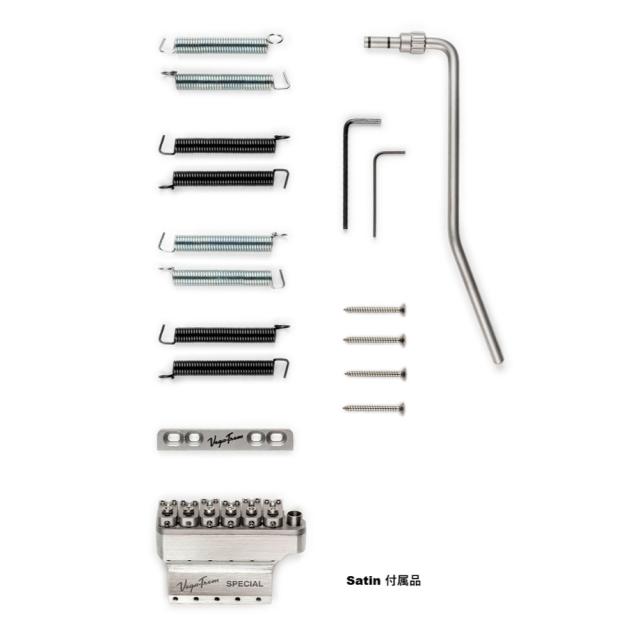 Vega-Trem VT1 Special standard Satin ストラト用リプレイスメントブリッジ 6穴タイプに対応 トレモロブリッジ ベガトレム_1
