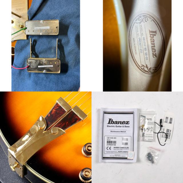 【中古】 エレキギター IBANEZ GB10SE-BS George Benson Signature Model ジョージ・ベンソンモデル フルアコースティックギター_1