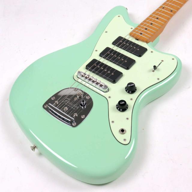 【中古】 Fender Mexico Noventa Jazzmaster Maple Fingerboard Surf Green 2021年製 フェンダー_2