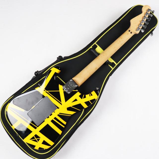 【中古】 エレキギター EVH Striped Series Black with Yellow Stripes 2013年製 Eddie Van Halen Signature Model_3