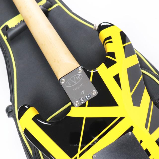 【中古】 エレキギター EVH Striped Series Black with Yellow Stripes 2013年製 Eddie Van Halen Signature Model_6