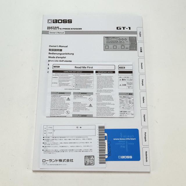 【中古】ボス マルチエフェクター BOSS GT-1 Guitar Effect Processor_5