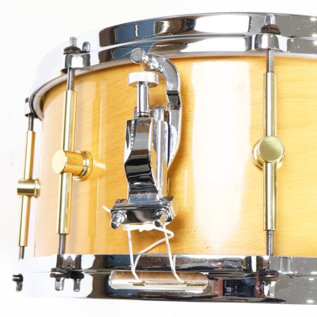 【中古】 スネアドラム カノウプス CANOPUS M-1455 The Maple Snare Drum 14x5.5 メイプルシェル_2