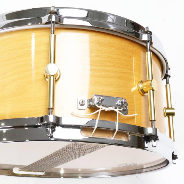 【中古】 スネアドラム カノウプス CANOPUS M-1455 The Maple Snare Drum 14x5.5 メイプルシェル_3
