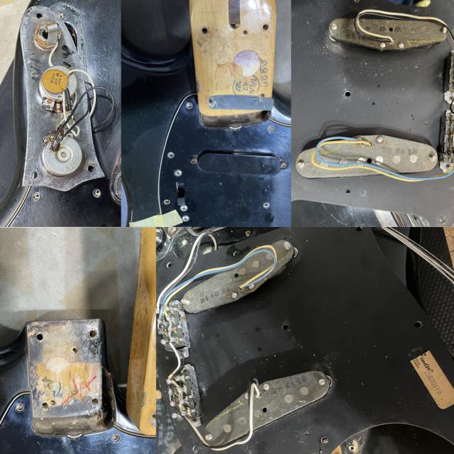【中古】 Fender フェンダー Mustang Black ムスタング 1977年製、1978年製 エレキギター_6