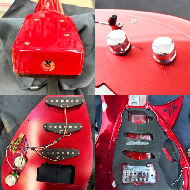 【中古】 TOKAI トーカイ Talbo BLAZING FIRE RED エレキギター_1