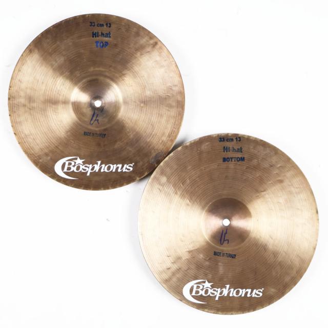 【中古】 ハイハットシンバル ペア ボスフォラスシンバル Bosphorus Cymbals 20th Anniversary Series Hi-Hat 13インチ ペア_1