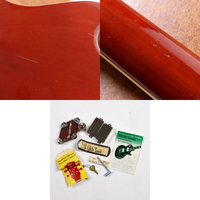 【中古】 エレキギター Tokai LS-80 OS Old Cherry Sunburst 1979年製 Les Paul Rebornロゴ トーカイ_3