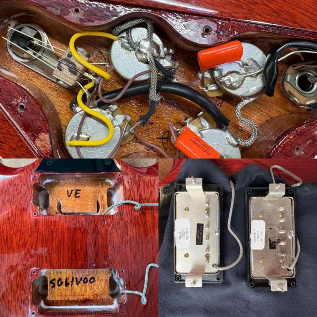 【中古】 エレキギター Gibson SG Standard ’61 Maestro Vibrola Vintage Cherry 2021年製 ギブソン SG_1